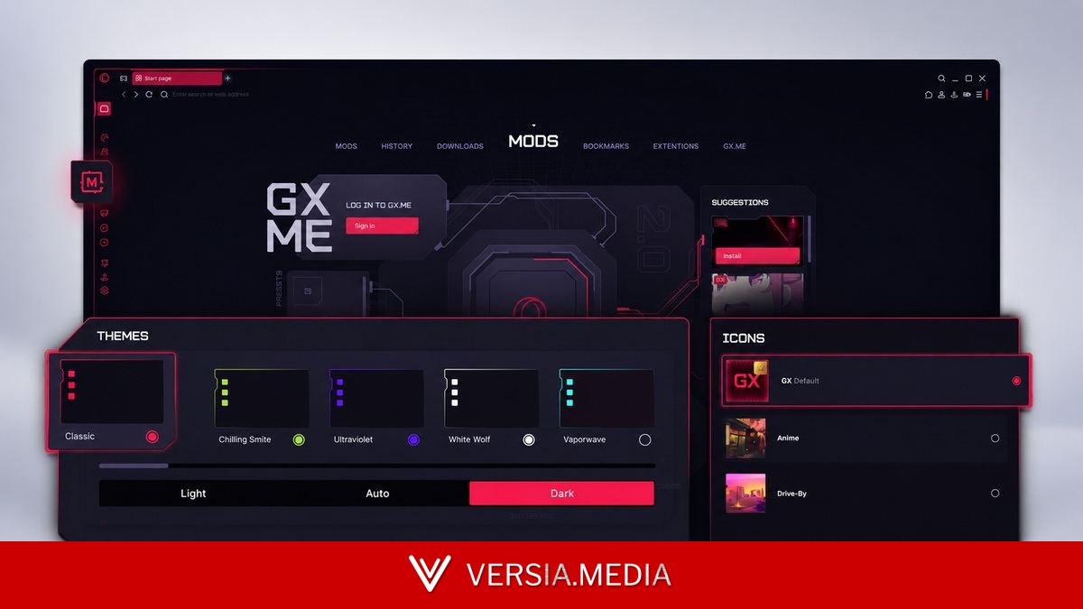 Сайты могли незаметно установить аддон через уязвимость в браузере Opera GX
