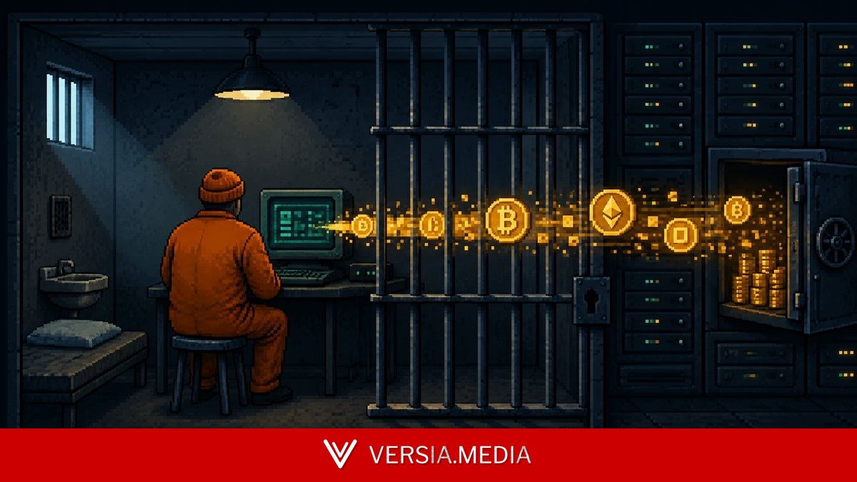 Преступника, отбывающего срок за отмывание денег, обвинили в краже криптовалюты