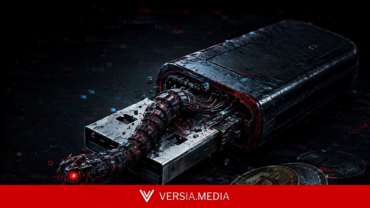 USB-червь распространяет малварь для кражи криптовалюты